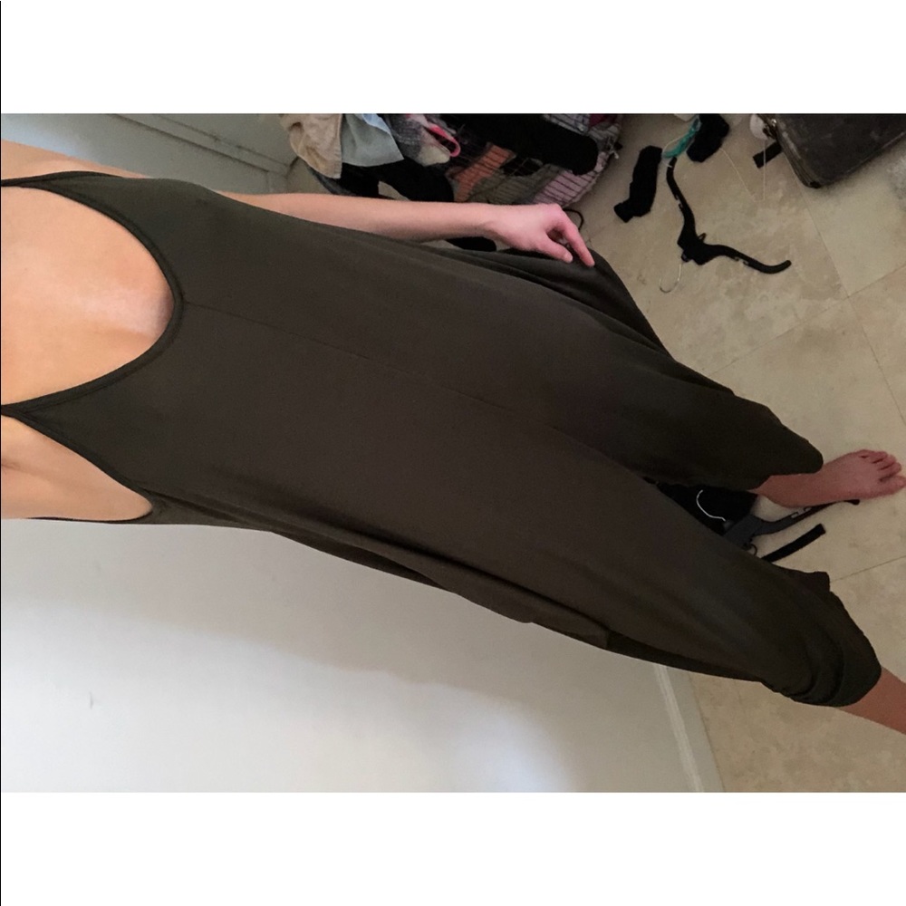 Olive green Dress - Jumpsuit